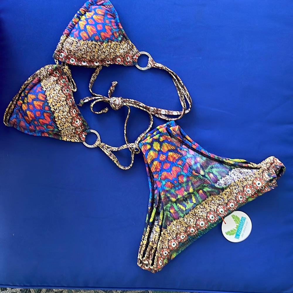 Embellished Bikini Bottoms